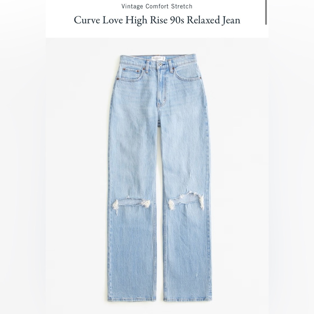 High Rise 90s Relaxed Jean NWT